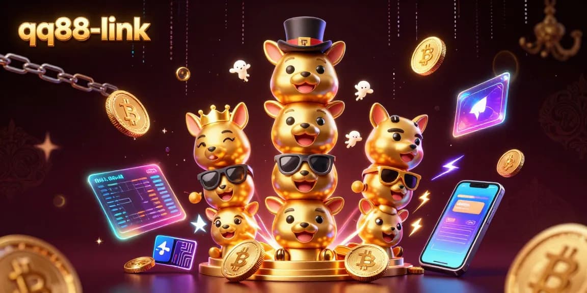 Experience thrilling gaming moments with qq88-link’s captivating casino illustration.