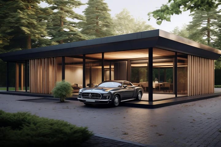 Die besten Stahlcarports mit Geräteraum