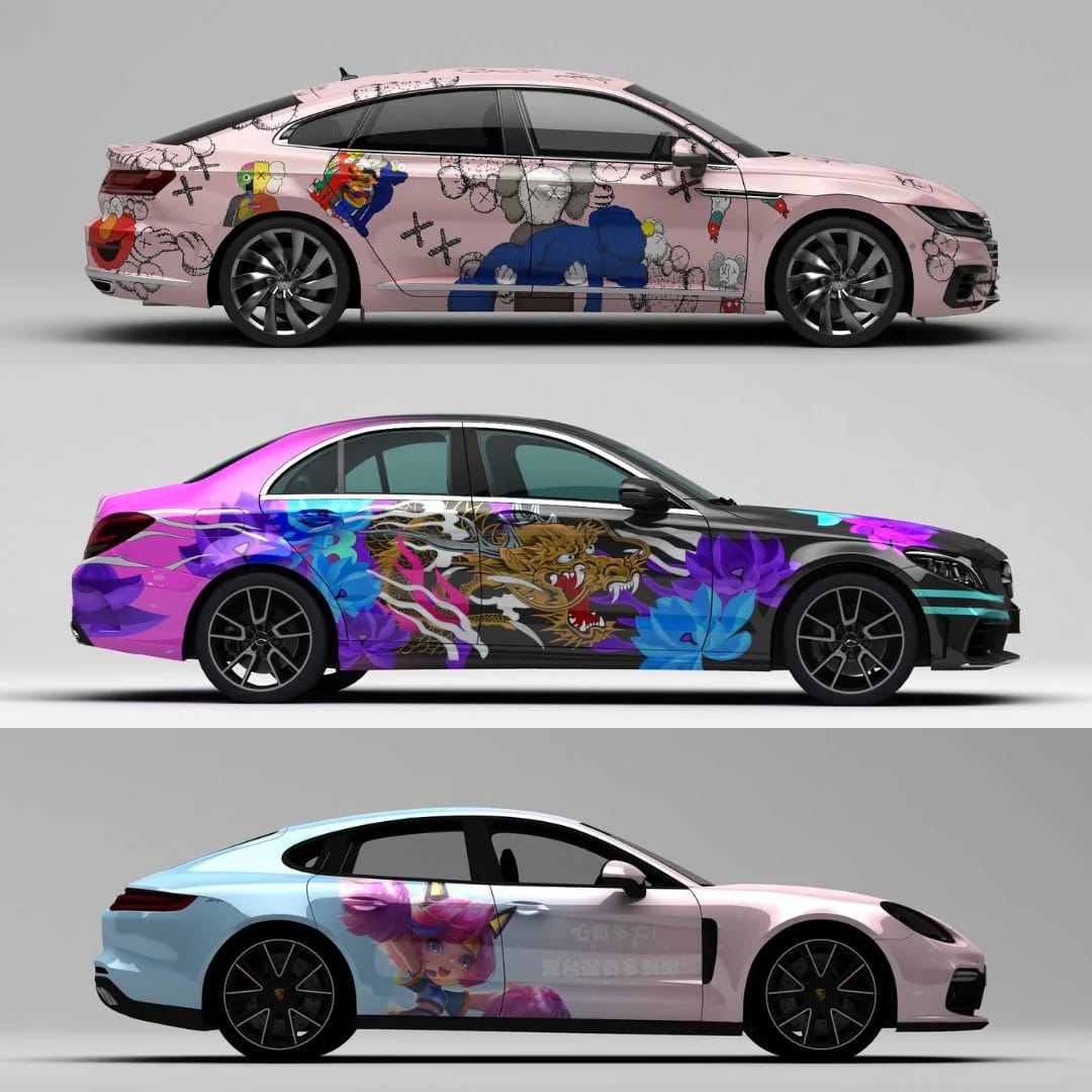 Anime for Car: Erregen Sie Aufsehen mit einer einzigartigen Auto Anime-Folierung!