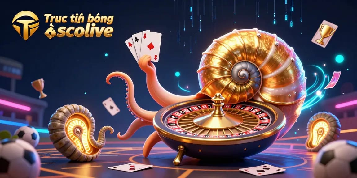 Engage in Trực tiếp bóng đá socolive with a colorful illustration showcasing exciting sports betting elements and a lively atmosphere.