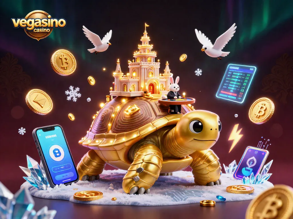 Experience the thrills of vegasino casino with a vibrant 3D scene showcasing lively gaming action.