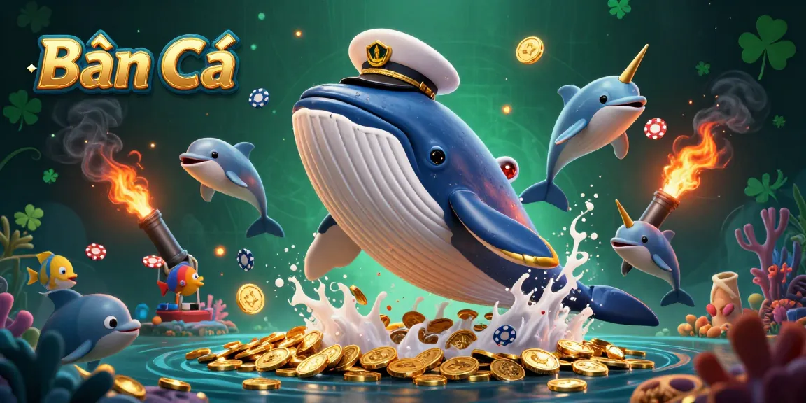 Engage in thrilling Bắn Cá with dynamic underwater action and playful characters.