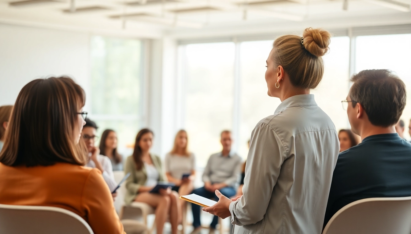 Erleben Sie das Heiler Seminar Live mit einem professionellen Heiler und engagiertem Publikum in einer hellen Umgebung.