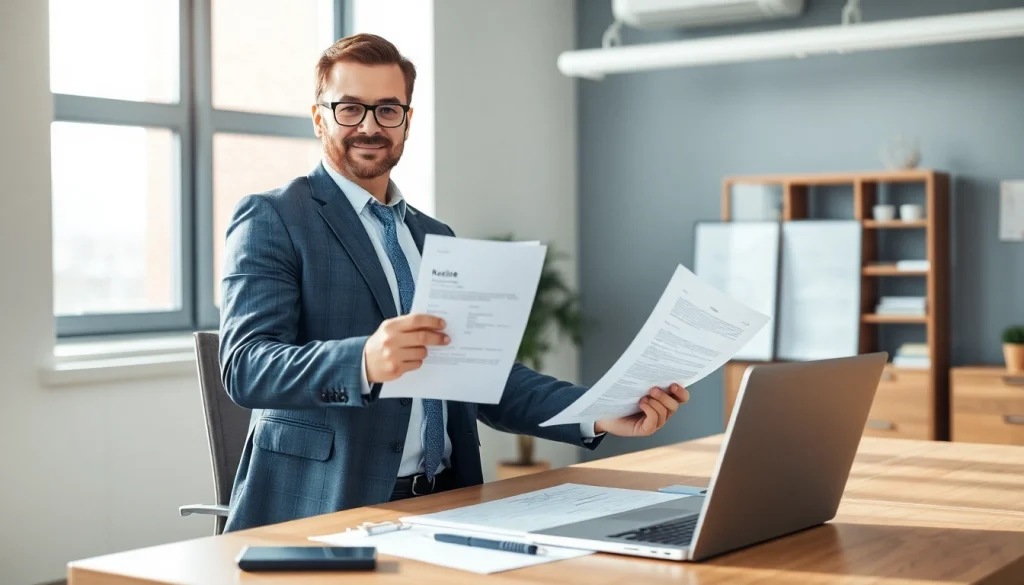 Headhunter Ingenieure beratend bei der Auswahl von Ingenieuren in einem modernen Büro.